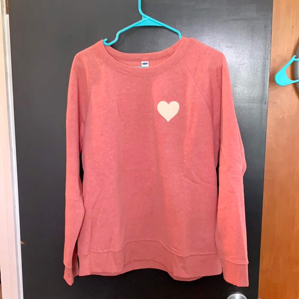 Old Navy Heart Sweatshirt